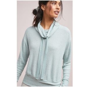 NWT Anthropologie Whistler Waffle Pullover